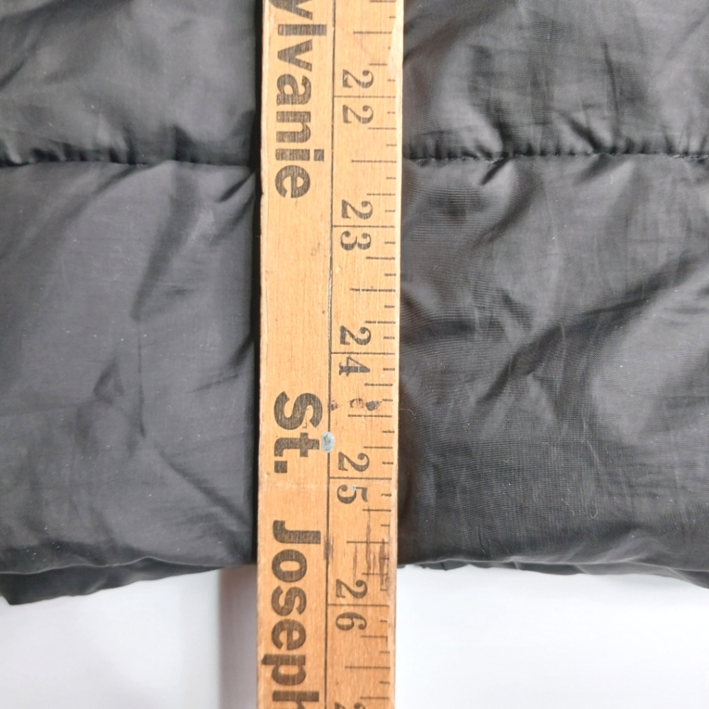 Stoic Womens Large Black Puffer Jacket Stand Up Collar - Picture 7 of 7